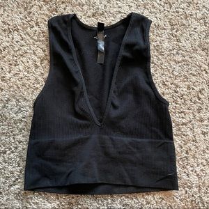 Compression crop top